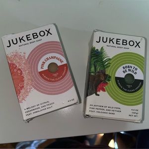 2 bricks of Brand New Jukebox Bar Soap (womens version of DrSquatch soap)